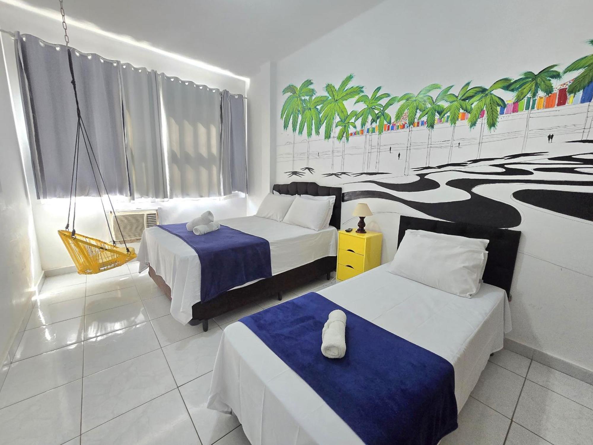 Qto E Sala, Smart Tv, Wi-Fi, Ar-Cond, Praia De Copacabana Rio de Janeiro Exterior foto